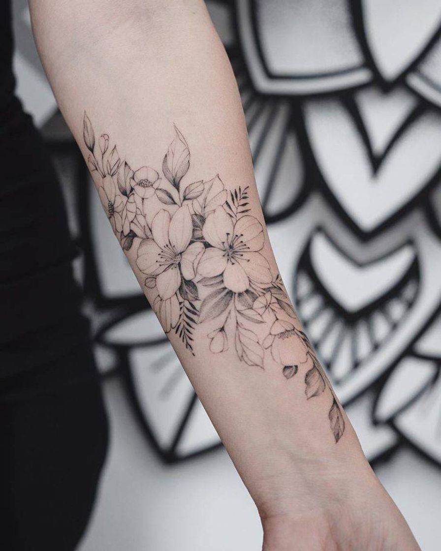 Fashion Tattoo floral