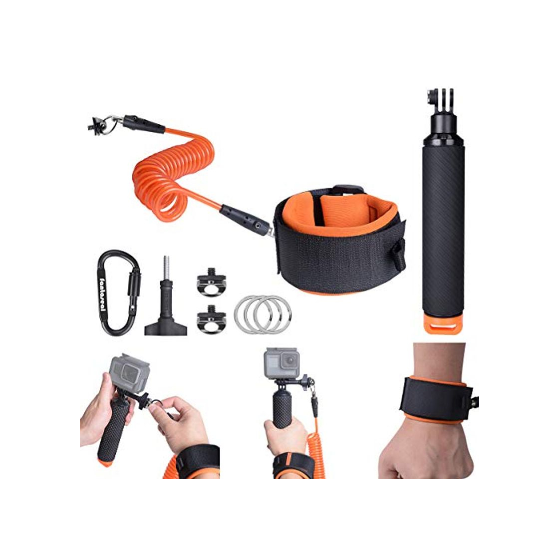 Producto Accesorios de Buceo para GoPro, contenedor Bobber Floating Hand Grip, cámara Grip