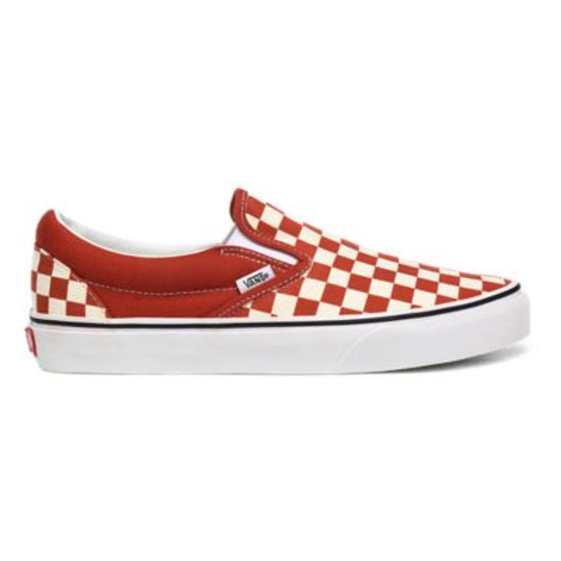 Fashion Zapatillas Checkerboard Classic Slip-On | Rojo | Vans