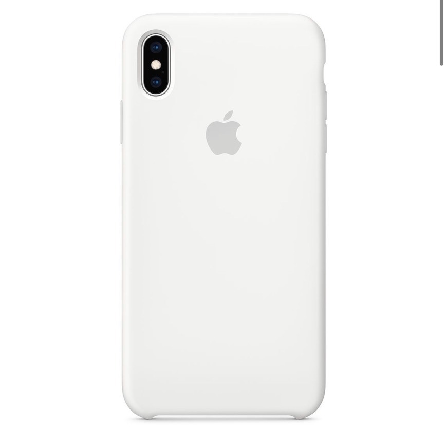 Fashion iPhone XS Silicone Case White - Apple