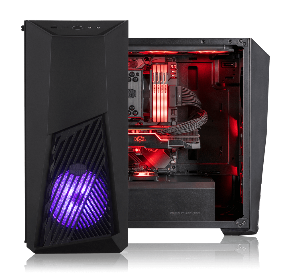 Fashion Gabinete Cooler Master Masterbox K501l Rgb Vidrio Templado P