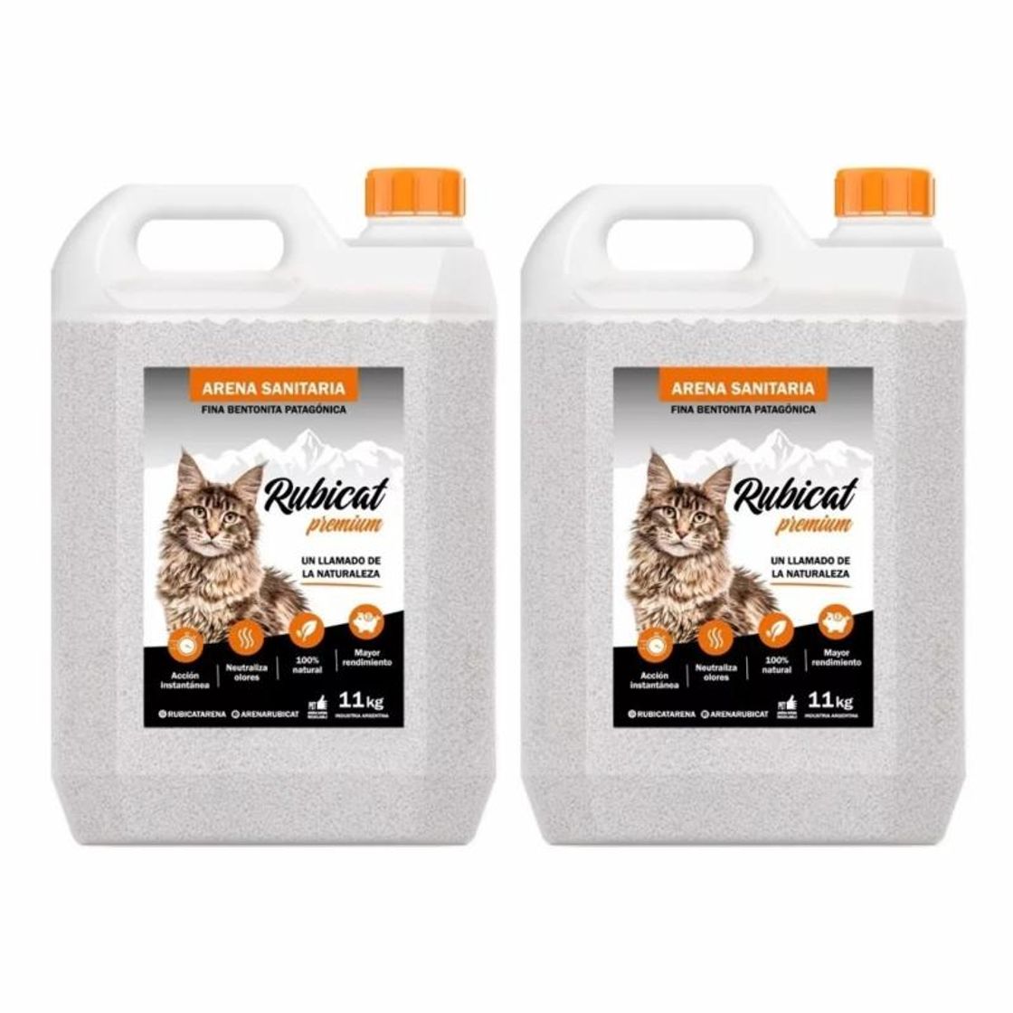 Moda Piedritas Para Gatos Aglomerante Rubicat Premium 22kg Persa