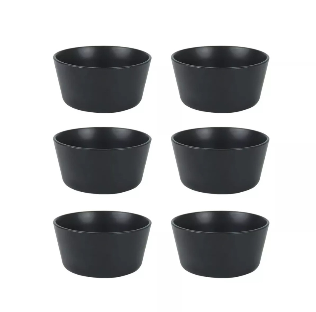 Moda Set X6 Compoteras Bowls Cerámica Tazón Cereales Postre 