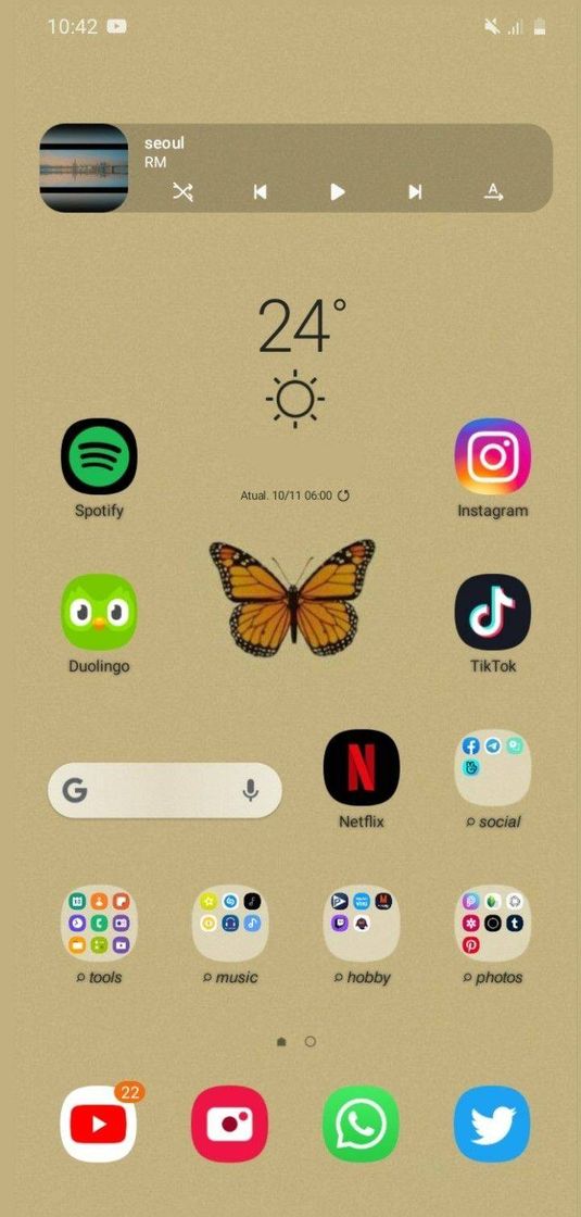Social Ideia de personalizao para Samsung