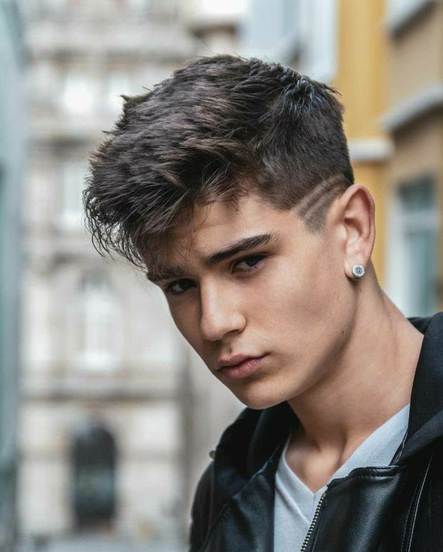 Fashion Corte de cabelo masculino 