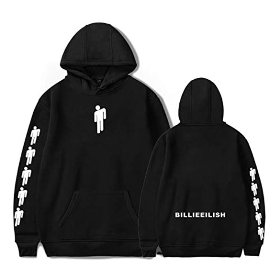 Fashion JLTPH Mujer Billie Eilish Sudaderas con Capucha Bellyache Jerséis Estilo Clásico Moda