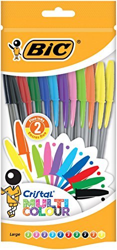 Producto BIC Cristal Multicolour bolígrafos Punta Ancha