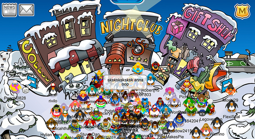 Videojuegos Club Penguin