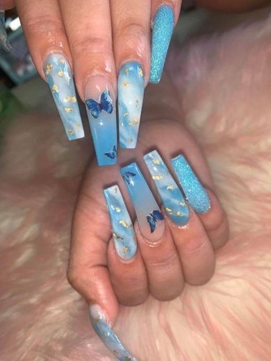 Nails butterfly🦋
