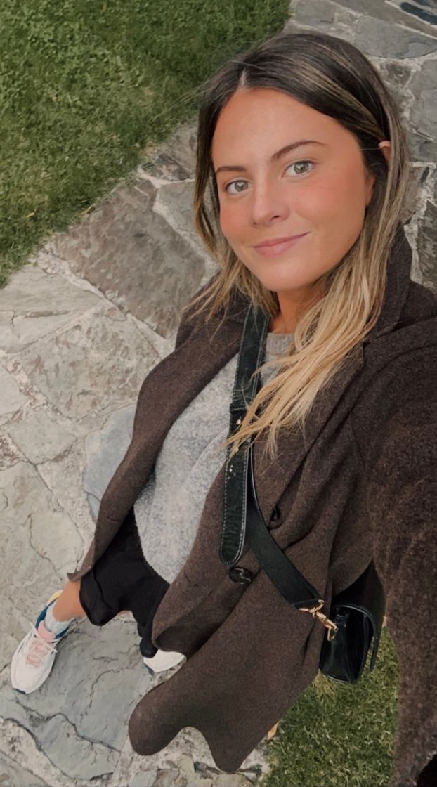 Social Abrigo Lana Marrón