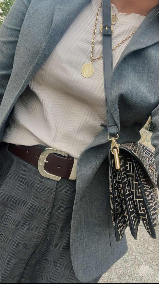 Social Cinturón marrón básico 