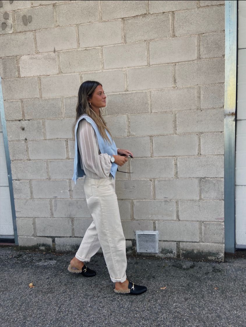 Social Jeans slouchy pinzas - Mujer