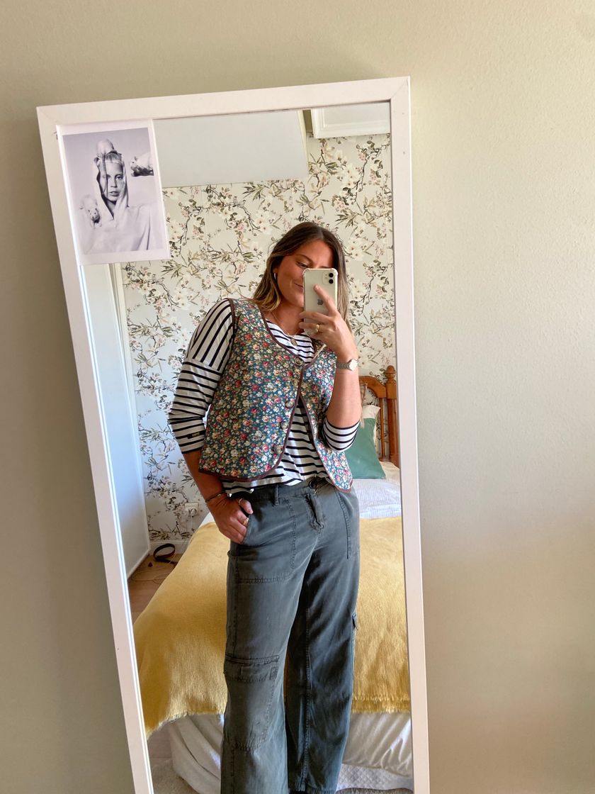 Social Pantalón cargo algodón - Chica