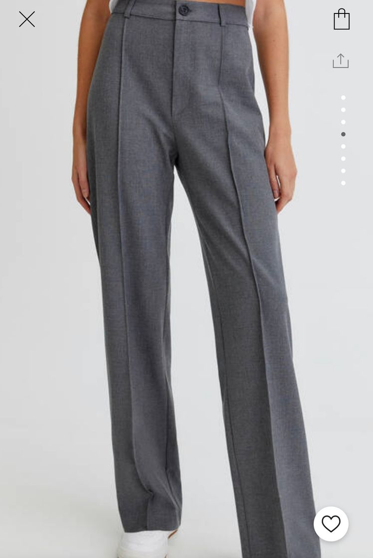 Social Pantalón pinzas gris 