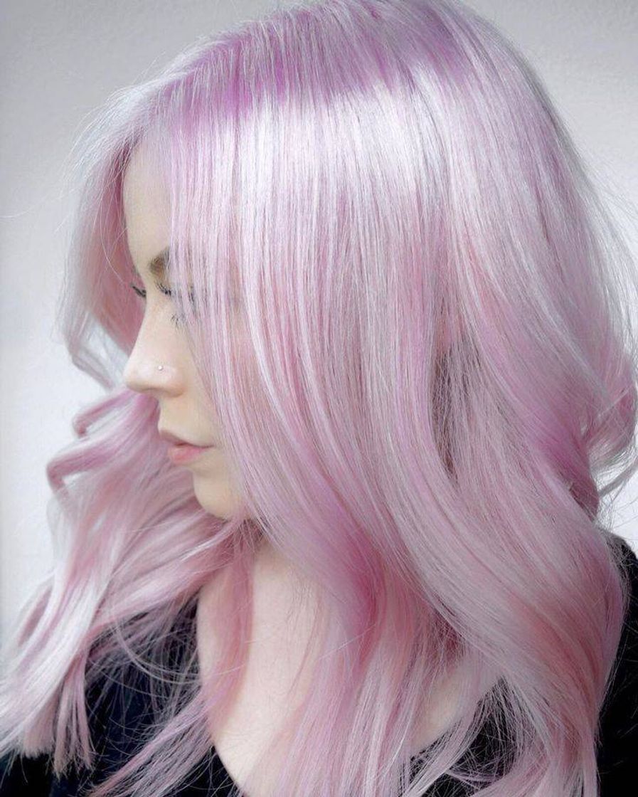 Fashion Ice Pink Hair.