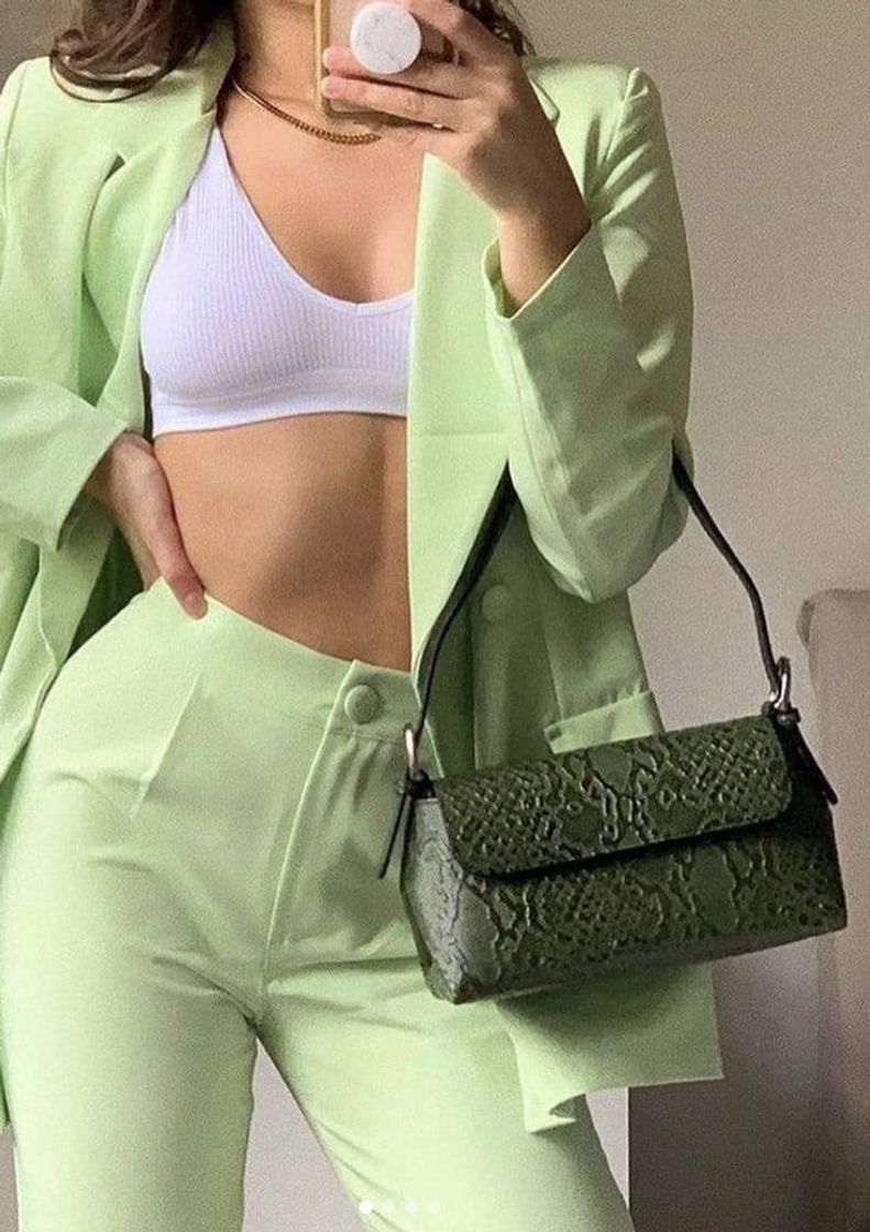 Moda Look Aesthetic Green