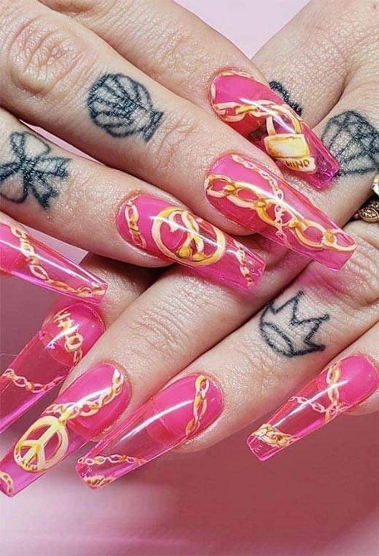 Fashion inspiração de design de unhas ✨