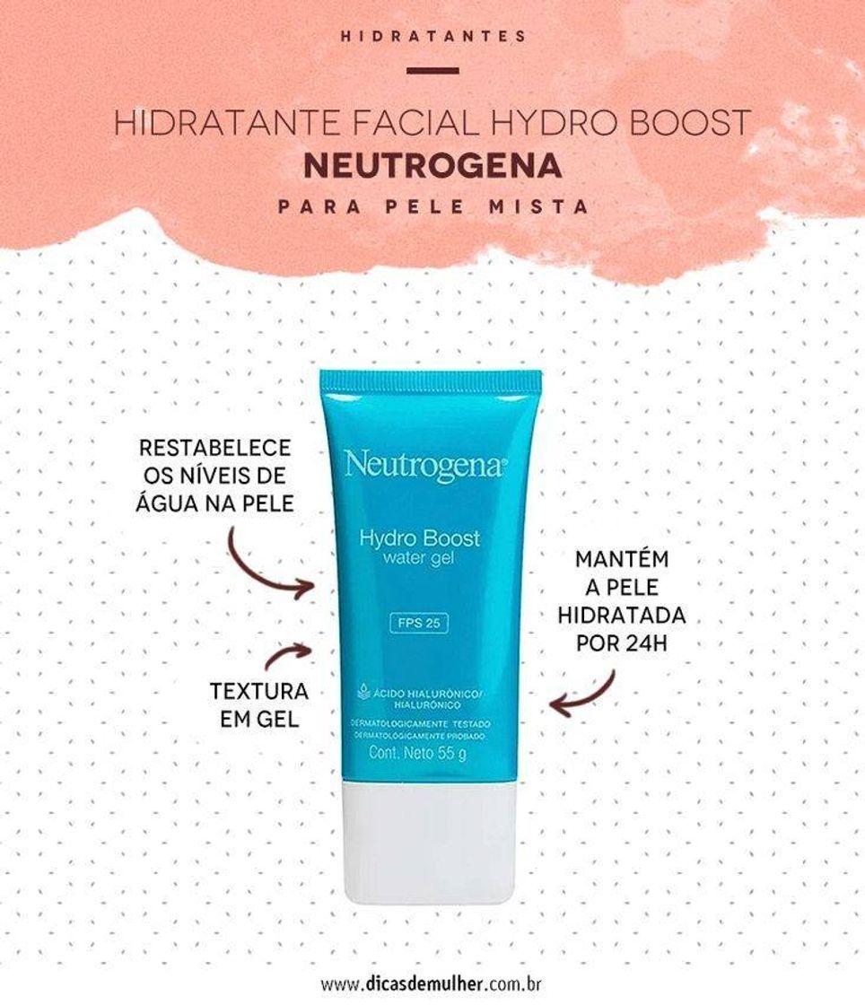 Product Hidratante Facial Hydro Boost Neutrogena 