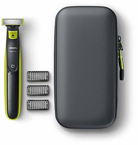 Beauty Philips QP2520/64 OneBlade  - Pack de recortadora de barba con 3