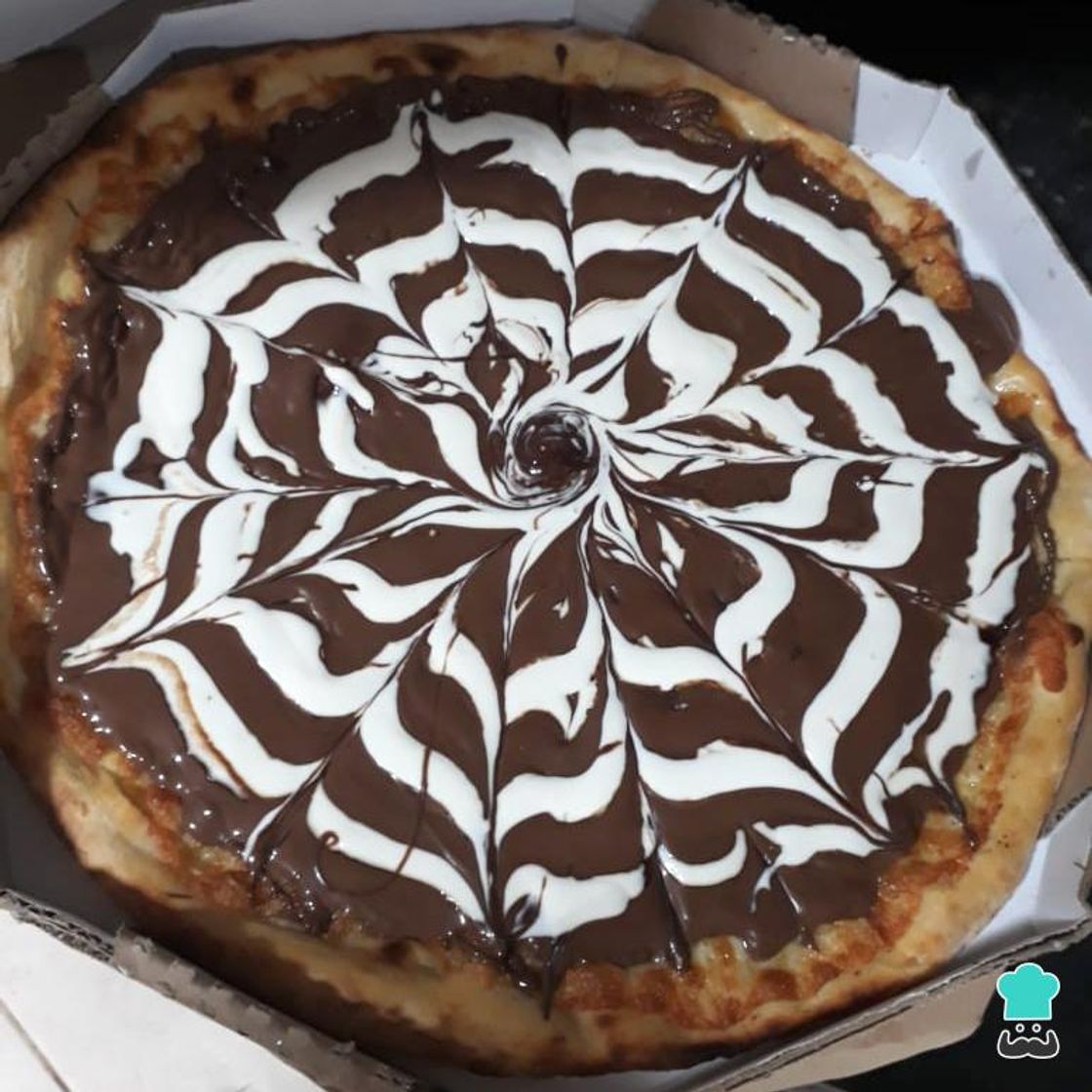 Fashion  Pizza doce de chocolate