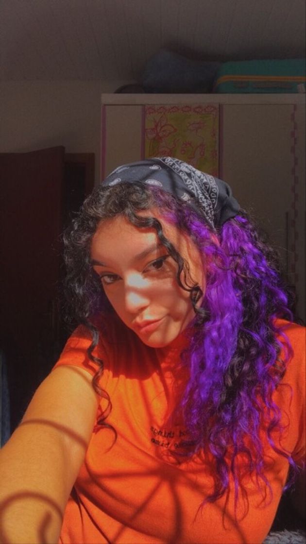 Moda Purple curls 