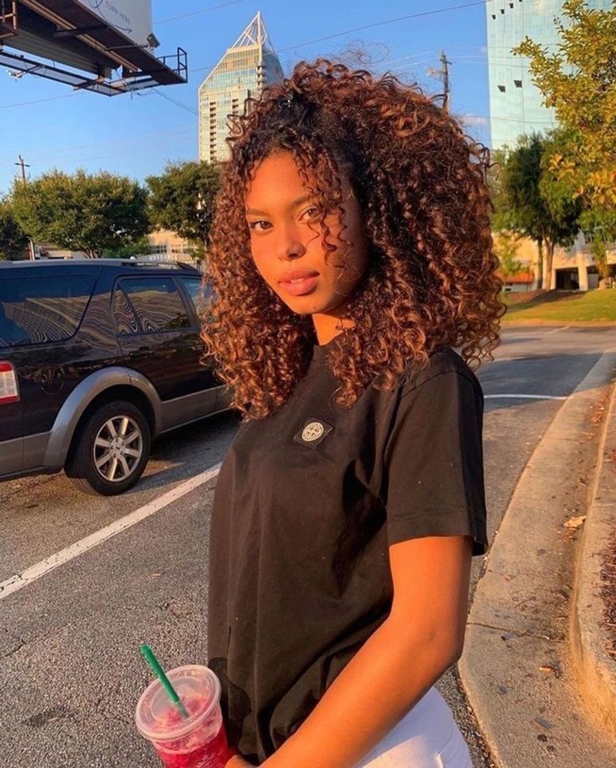 Social Brown curly 