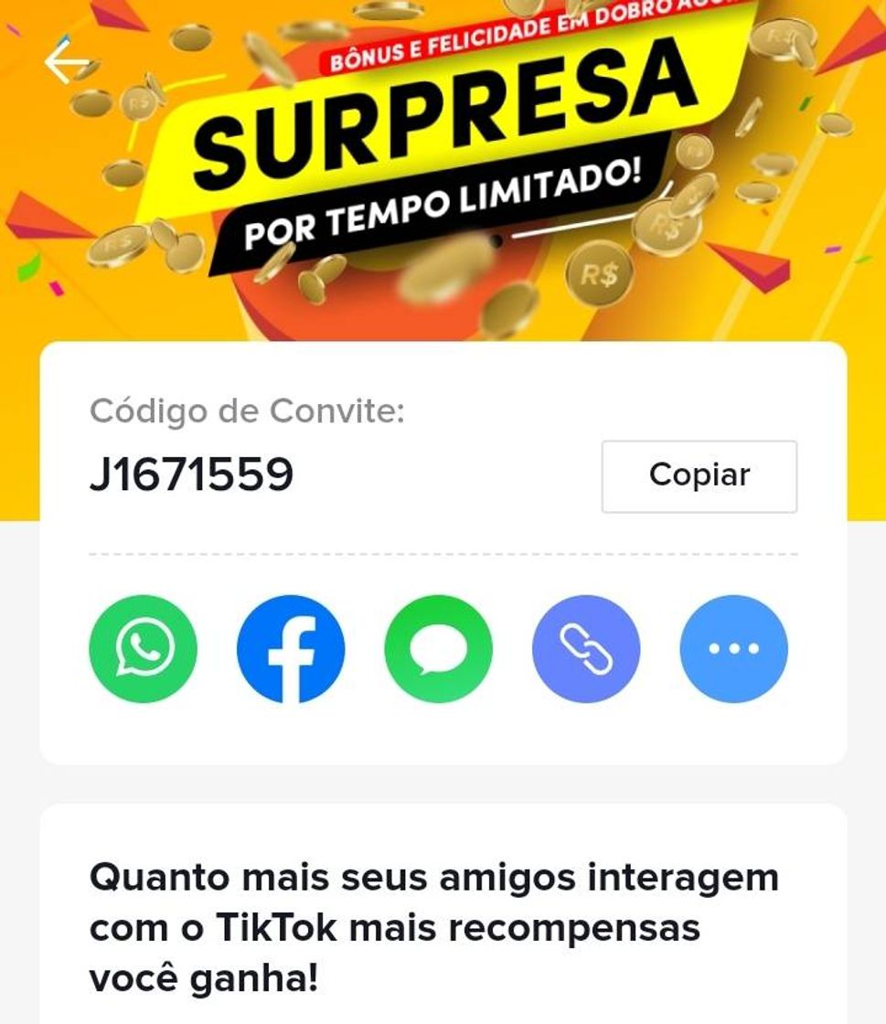 Moda Baixe com o link e insira o código para ganhar até $22!!!