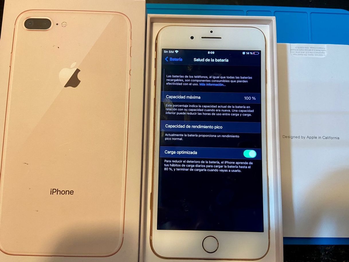 Moda Se vende iPhone 8 Plus 64GB ORO 100% salud, info al priv