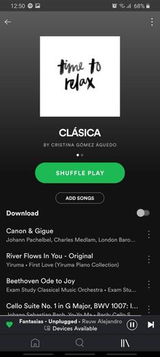 Playlist con música clásica 🎻