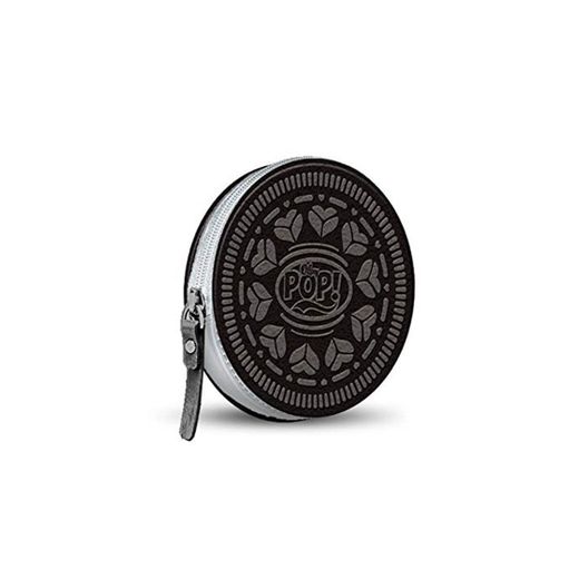 Oh My Pop Oh My Pop! Black Cookie-Round Purse Monedero 12 Centimeters