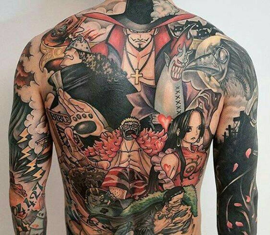 Moda Tatto de animes 