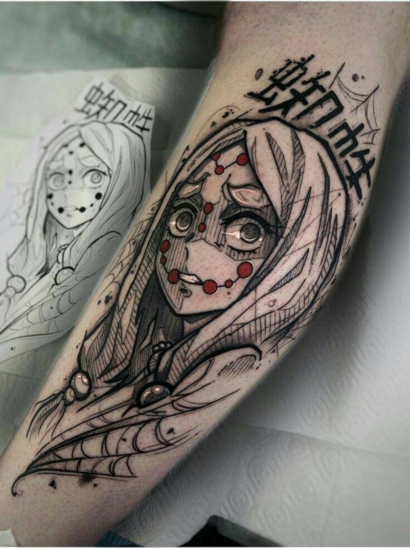 Moda Tatto de animes 