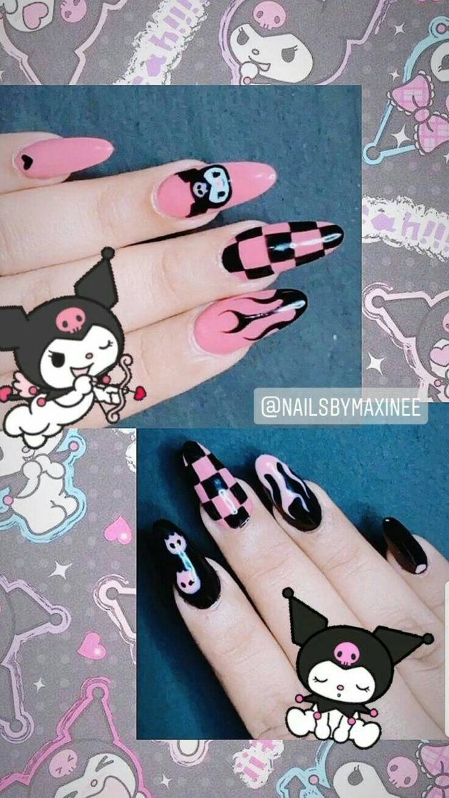 Social Nails kurumi hello kitty