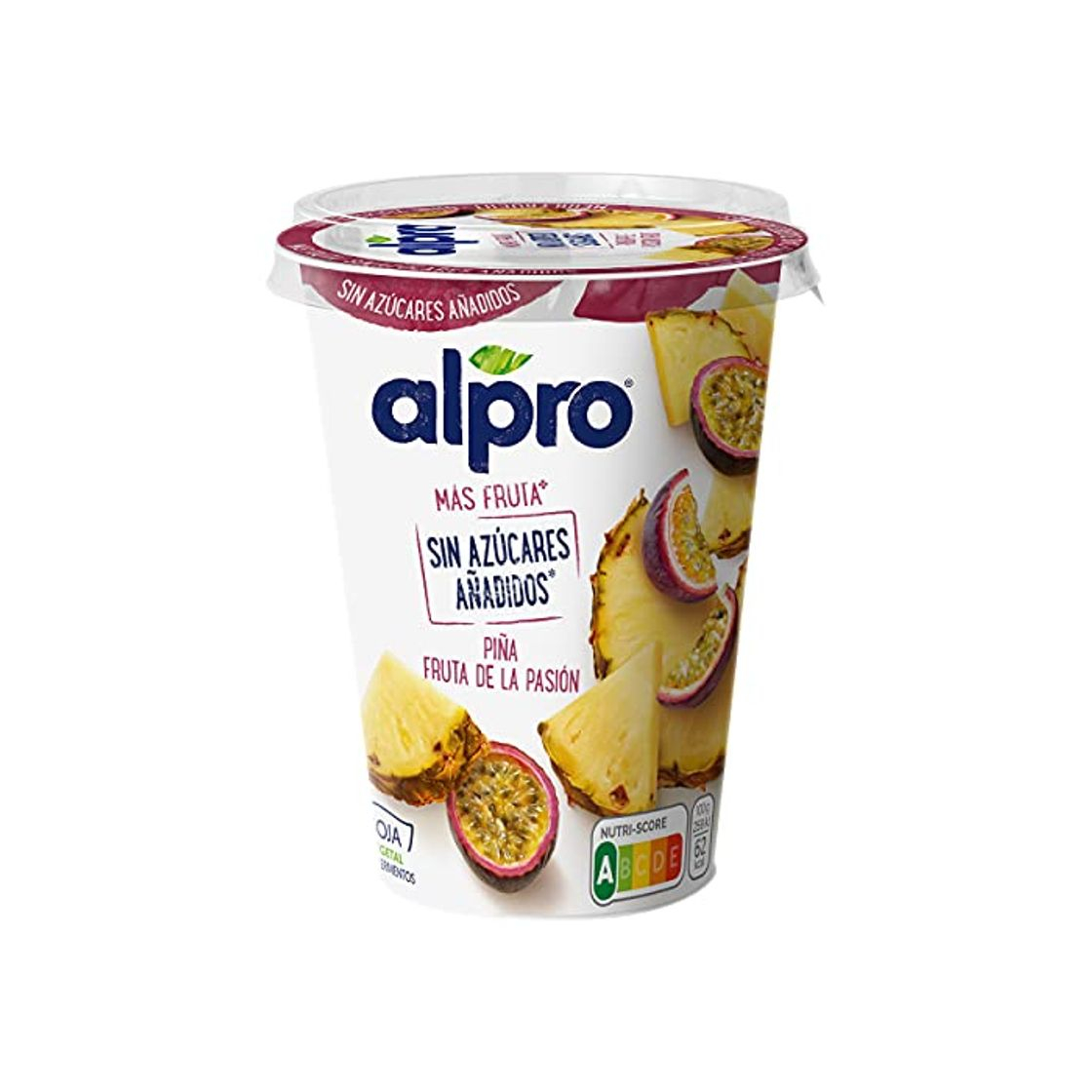 Social Alpro Piña y Fruta de la Pasión 400 G 400 ml