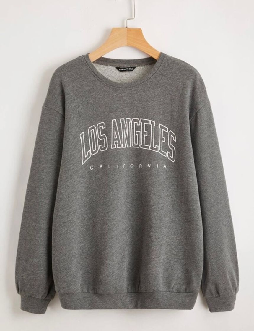 Fashion Grey LA sweatshirt 