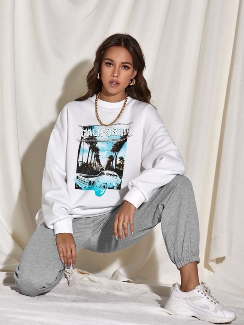 Fashion California oversized sweatshirt 