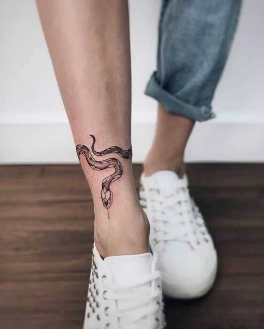 Moda Tatuagem d/ cobra🐍 