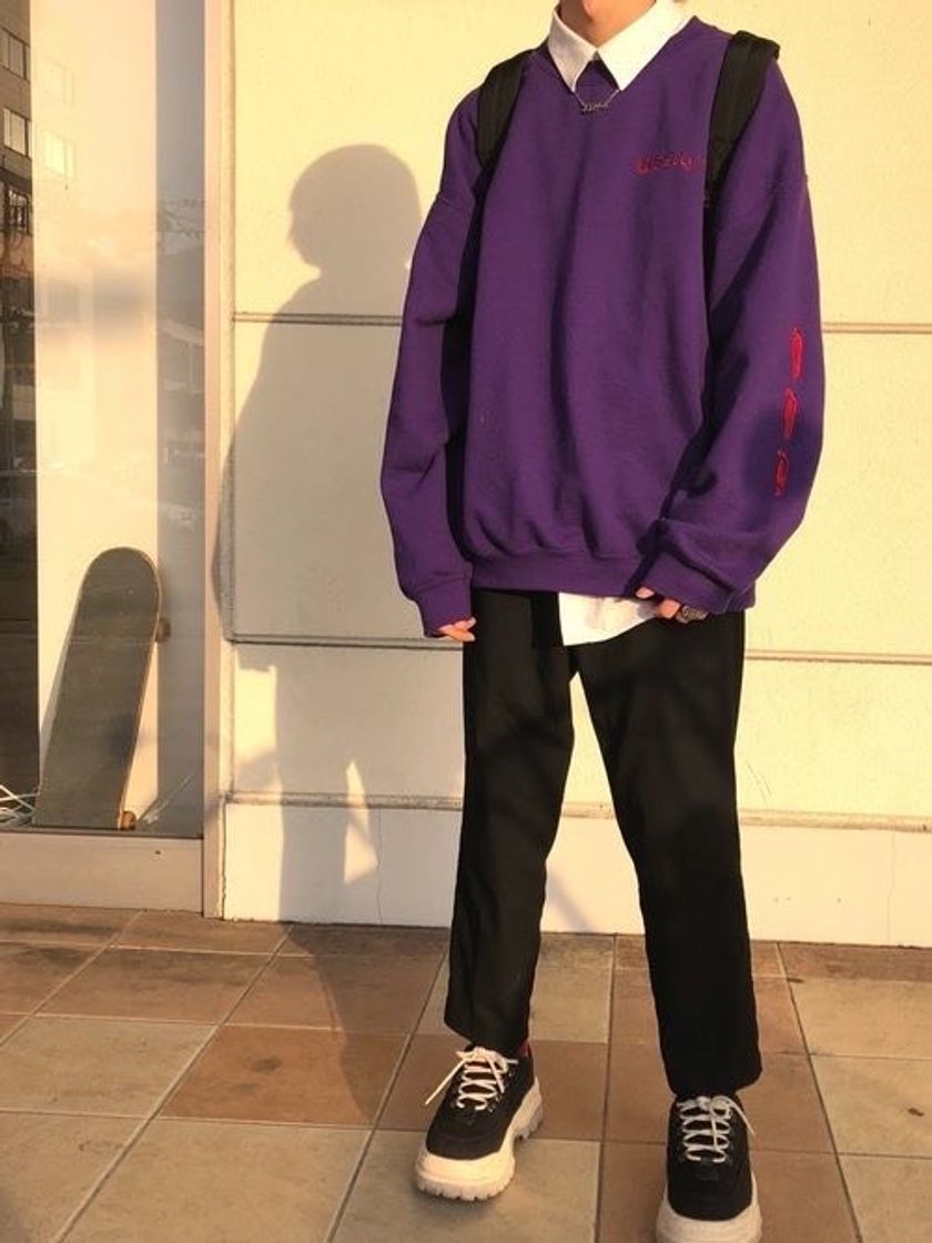 Moda Aesthetic Boy Purple💜