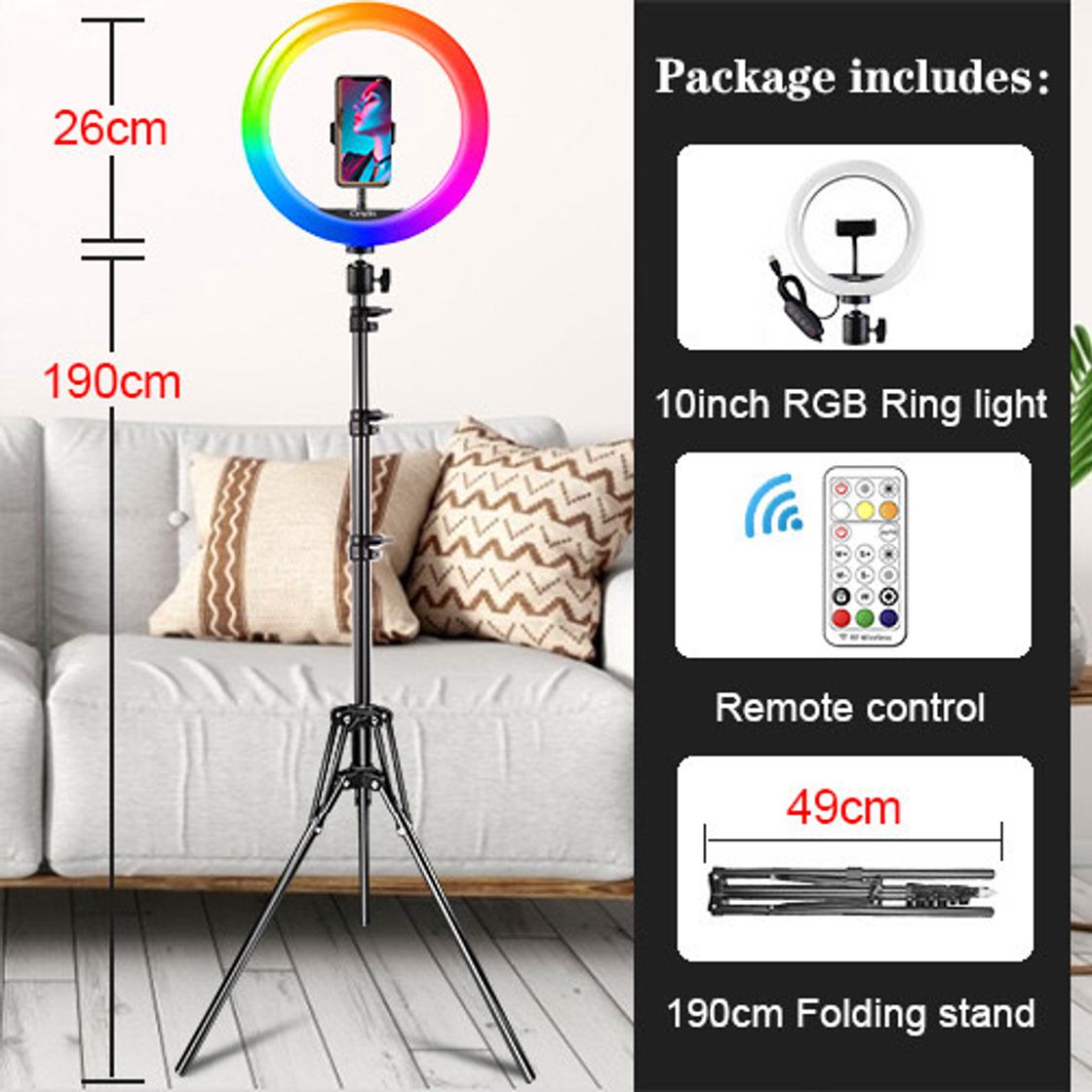 Fashion ring light RGB