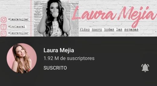 Laura Mejia - YouTube