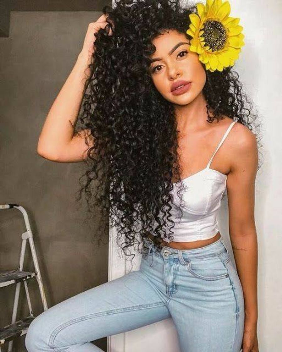 Moda inspiração de foto com flor 