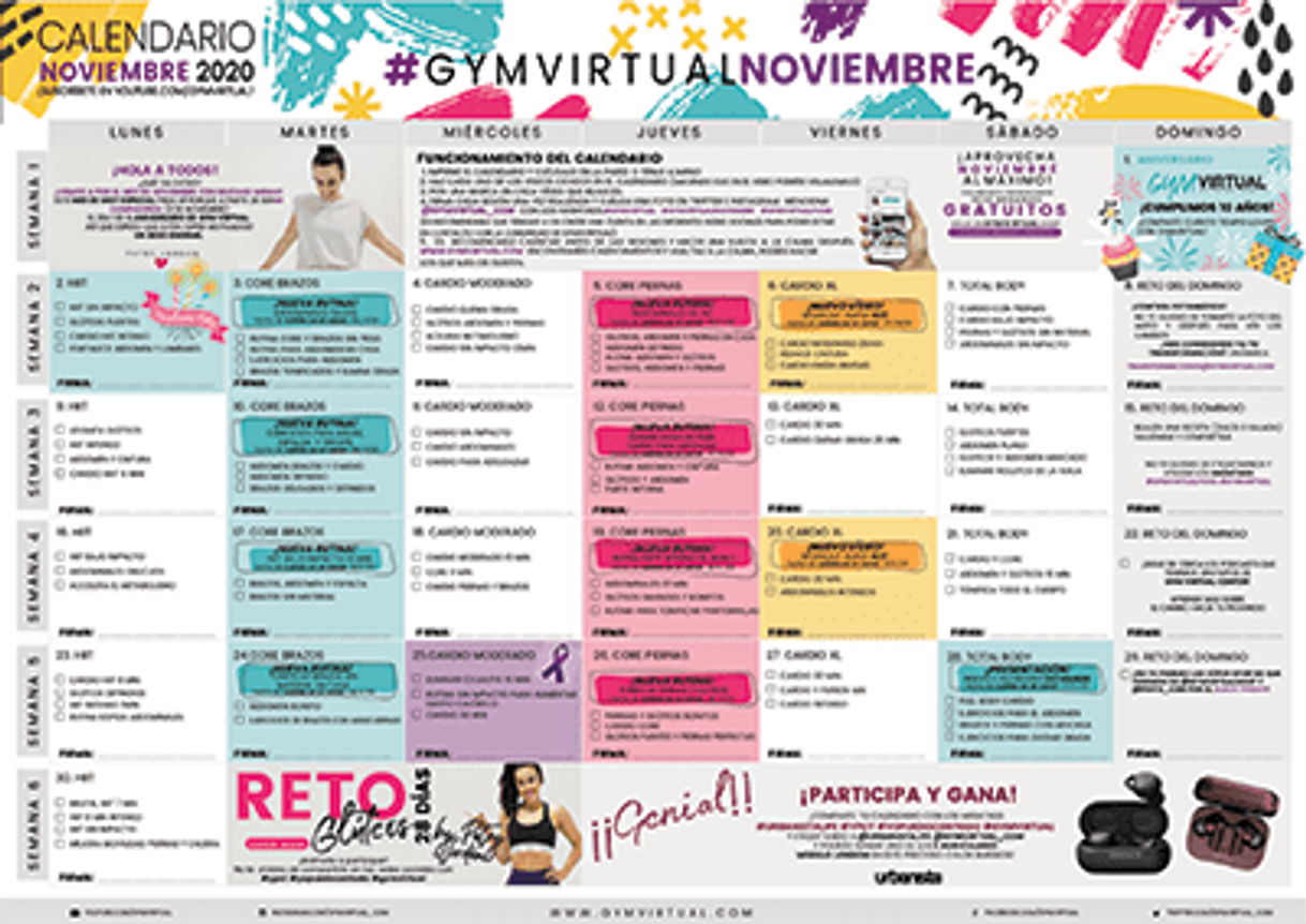 Fashion GYM VIRTUAL | ¡A por tu mejor vida! 