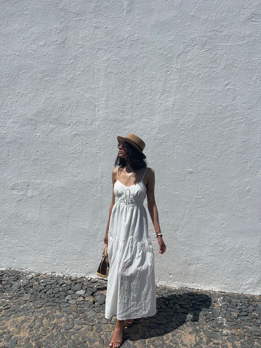 Fashion Vestido branco 