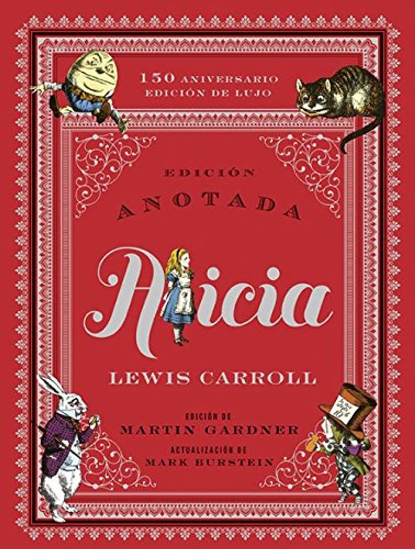 Libro Alicia anotada  150 aniversario / Edición de lujo: 10