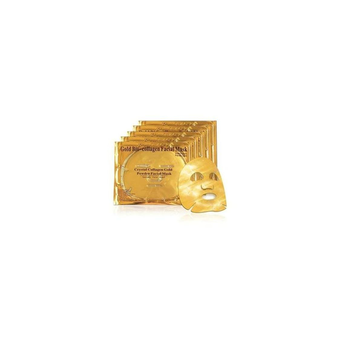 Producto Mascarilla hidratante facial de oro 24k y colageno para tratamiento facial antiarrugas