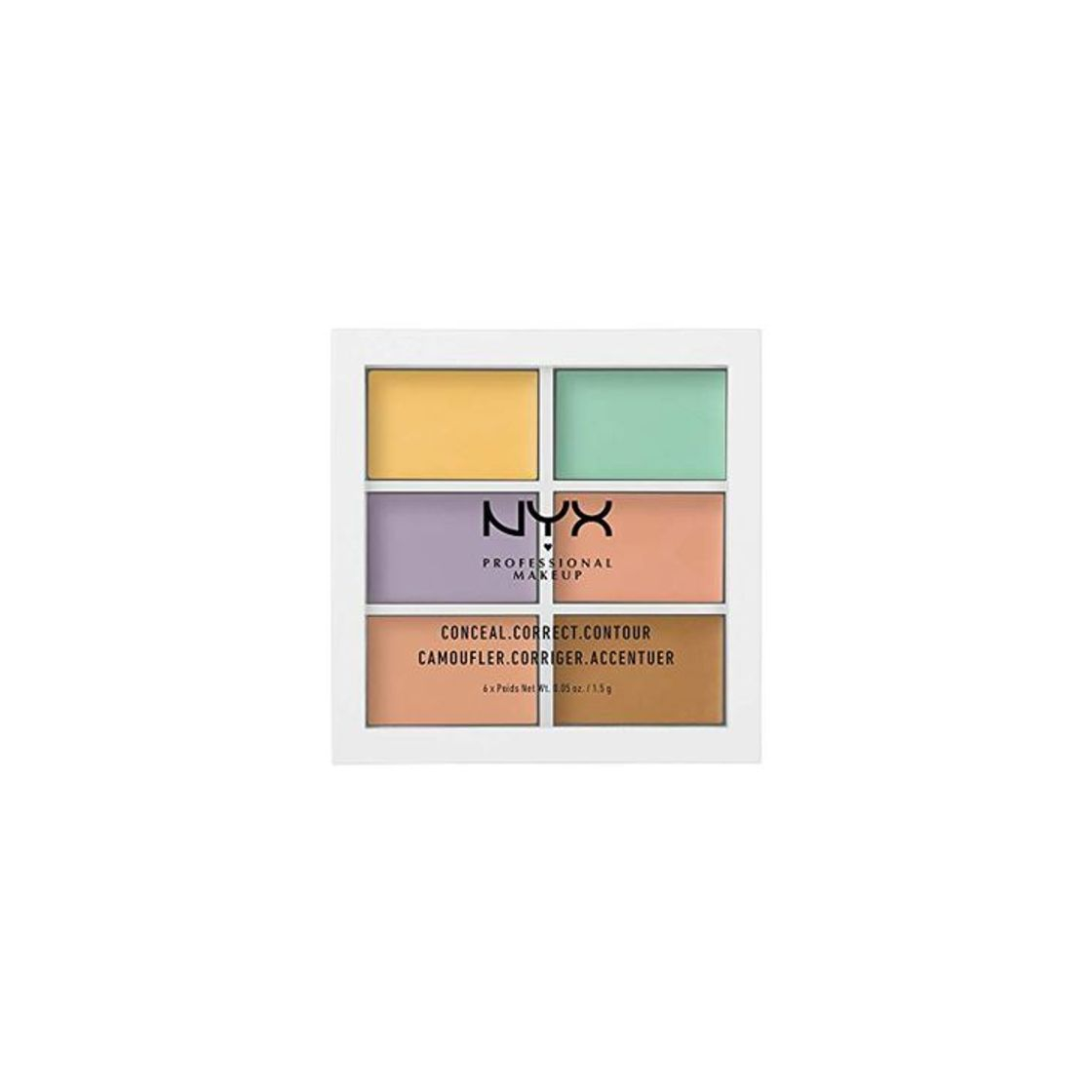 Belleza NYX Professional Makeup Paleta de correctores Colour Correcting Palette