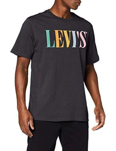 Levi's Relaxed Graphic tee Camiseta, Black