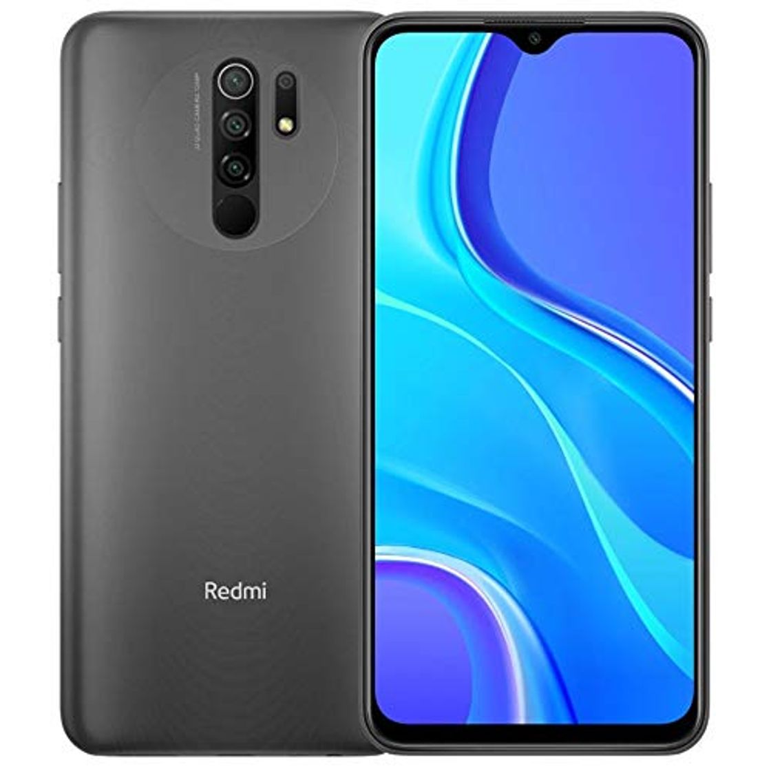 Redmi 9 Samartphone - 4GB 64GB AI Quad CÁMARA 6.53" Full HD