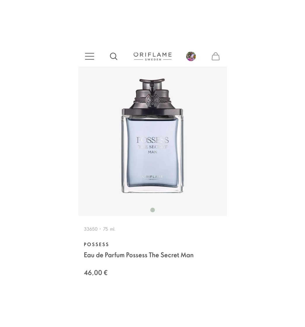 Social POSSESS
Eau de Parfum Possess The Secret Man
46