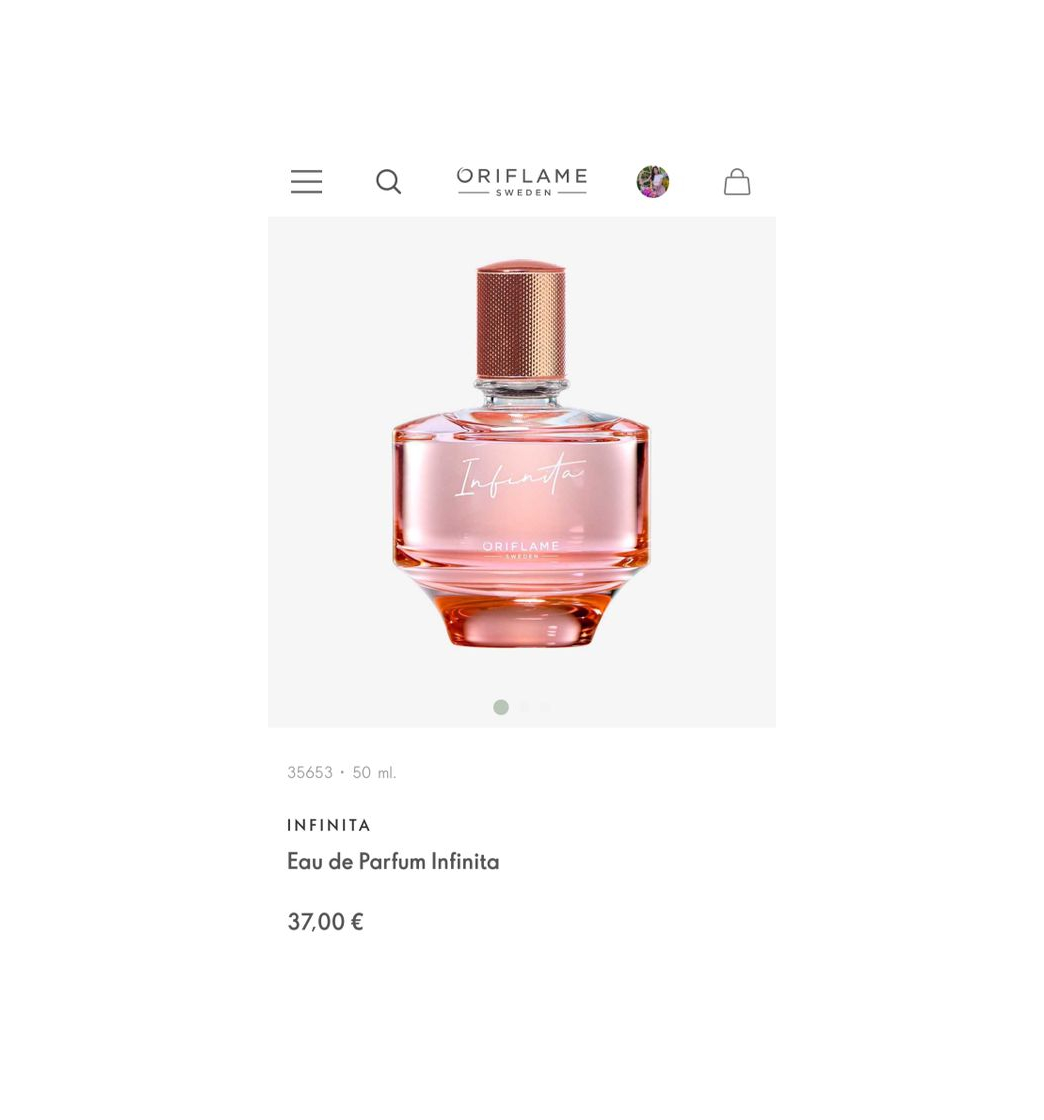Social INFINITA
Eau de Parfum Infinita
37